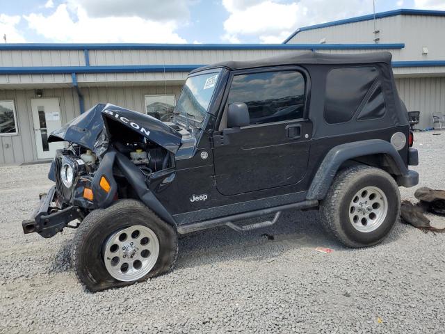 JEEP WRANGLER / 2005 black  gas 1J4FA69S55P381528 photo #1
