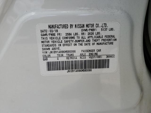 2019 INFINITI Q70 3.7 LU JN1BY1AR8KM580066
