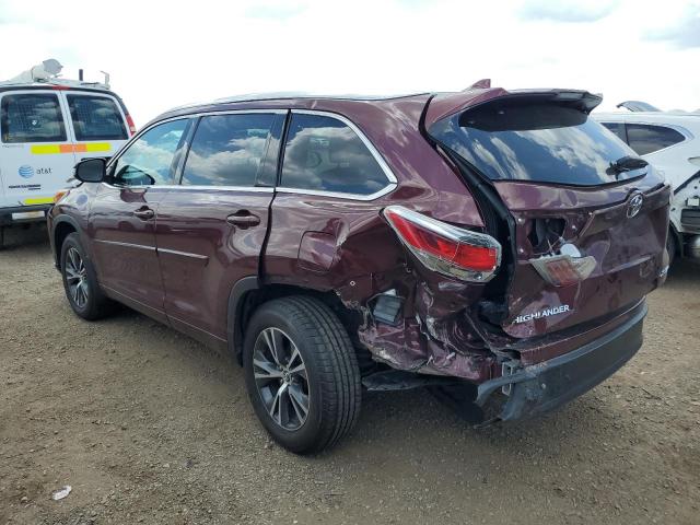 2016 TOYOTA HIGHLANDER 5TDJKRFH1GS271611