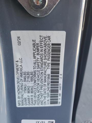 2024 HONDA CIVIC SPOR - 19XFL2H81RE019846