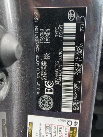 2022 TOYOTA C-HR XLE JTNKHMBX4N1130783