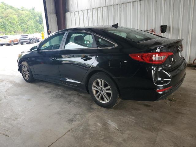 HYUNDAI SONATA SE 2016 black  gas 5NPE24AF1GH320158 photo #3