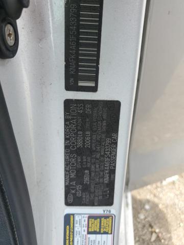 2015 KIA FORTE LX KNAFK4A61F5433799