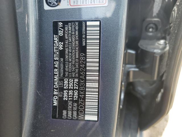 2019 MERCEDES-BENZ E 300 4MAT WDDZF4KB3KA624289