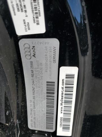 2011 AUDI A5 PREMIUM - WAUJFAFHXBN007854