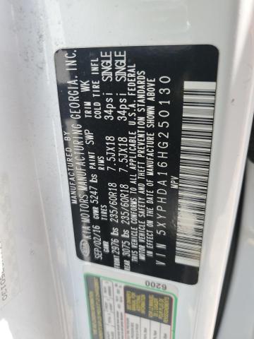 2017 KIA SORENTO EX - 5XYPHDA16HG250130