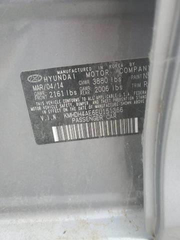 2014 HYUNDAI ELANTRA SE - KMHDH4AE6EU151366