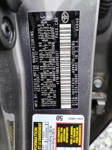 2018 TOYOTA CAMRY L - 4T1B11HK9JU548327