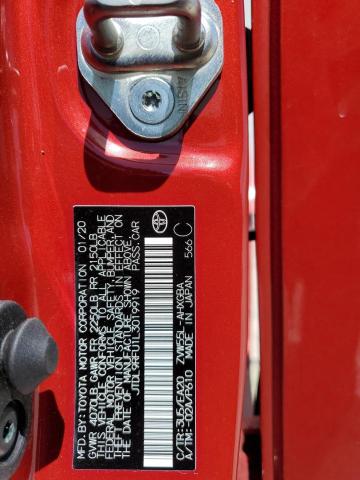 2020 TOYOTA PRIUS LE JTDL9RFU1L3019919