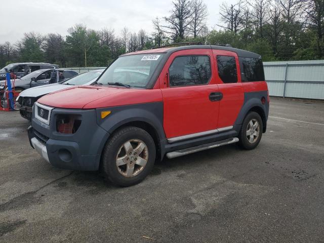 HONDA ELEMENT EX 2005 red  gas 5J6YH28635L022087 photo #1