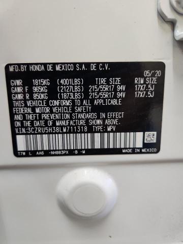 2020 HONDA HR-V LX 3CZRU5H38LM711318