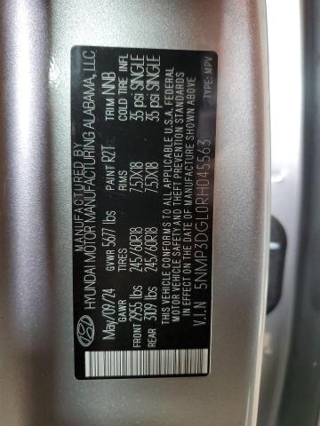 2024 HYUNDAI SANTA FE X 5NMP3DGL0RH045563