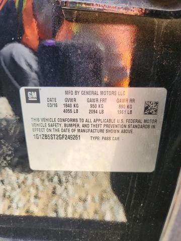 2016 CHEVROLET MALIBU LS #3282494872