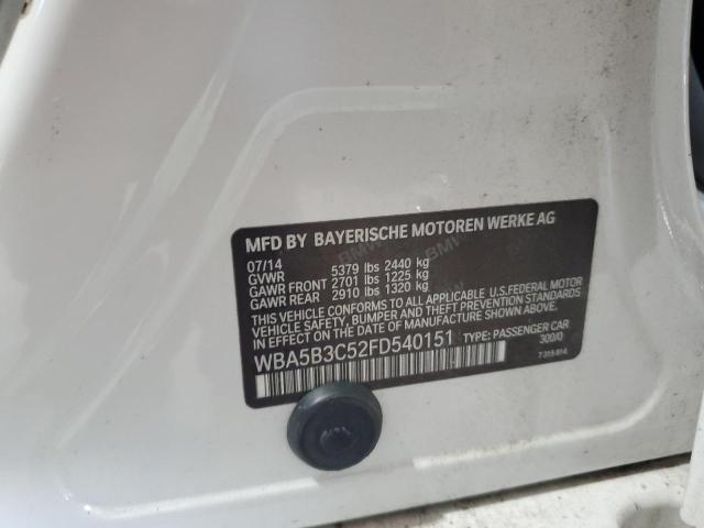 2015 BMW 535 XI WBA5B3C52FD540151