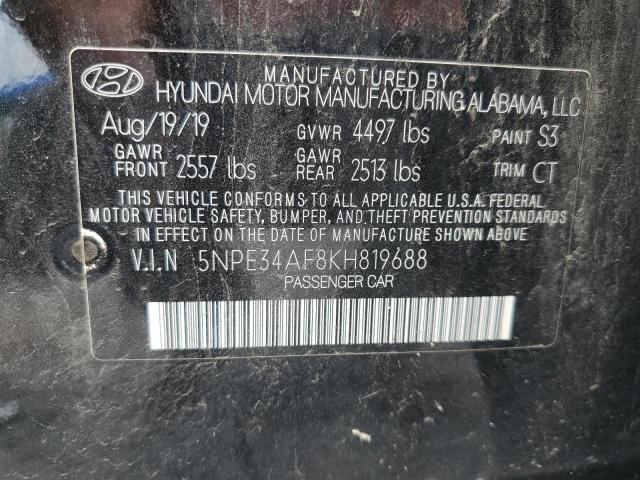 2019 HYUNDAI SONATA LIMITED 5NPE34AF8KH819688