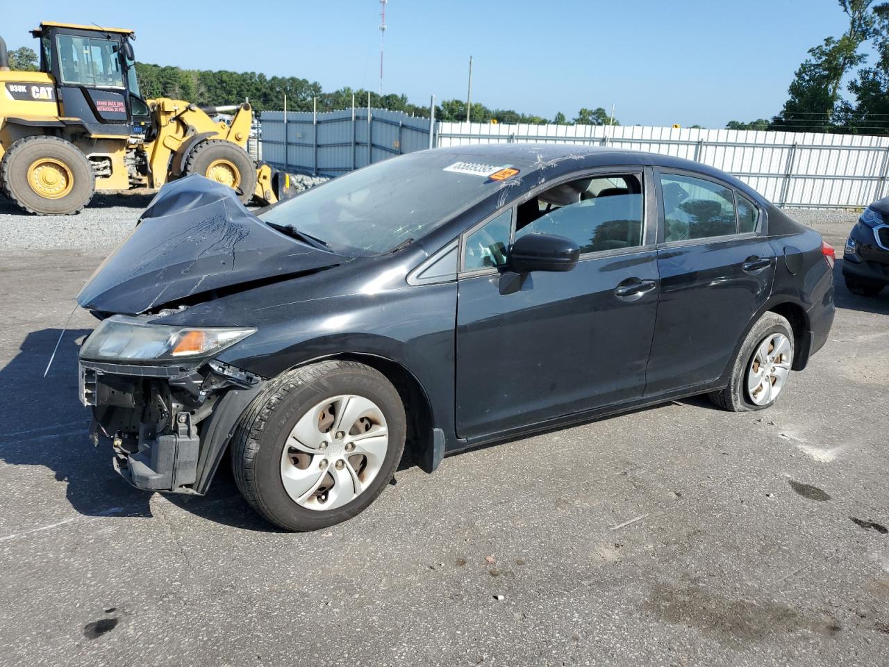 Lot #3310342029 2015 HONDA CIVIC LX