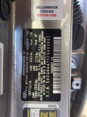 2015 KIA OPTIMA EX 5XXGN4A75FG403661