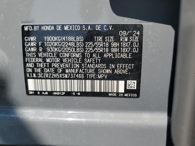 2025 HONDA HR-V SPORT - 3CZRZ2H5XSM737466