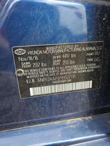 2017 HYUNDAI SONATA SE - 5NPE24AF6HH527131