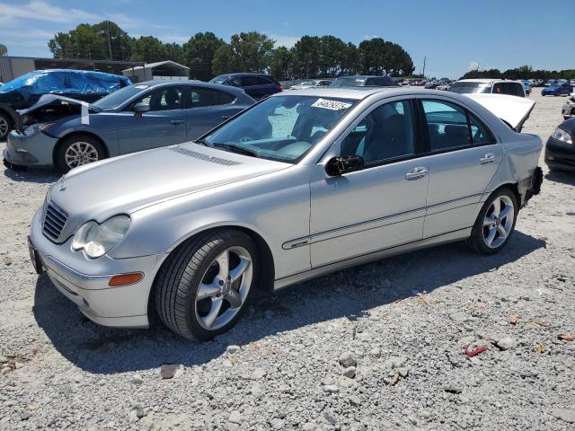 MERCEDES-BENZ C 230K SPO 2004 silver  gas WDBRF40J14A646877 photo #1