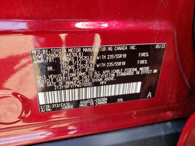 2023 TOYOTA RAV4 LIMIT - 2T3Y1RFV7PW270095