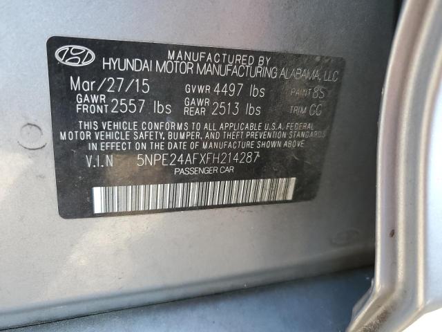 2015 HYUNDAI SONATA SE - 5NPE24AFXFH214287