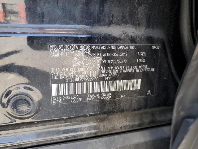 2022 TOYOTA RAV4 ADVEN 2T3J1RFV2NW325180