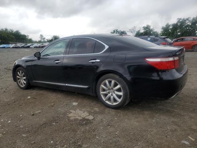 LEXUS LS 460 2008 black  gas JTHBL46F485059066 photo #3
