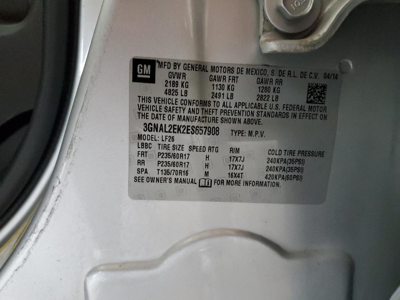 CHEVROLET CAPTIVA LS