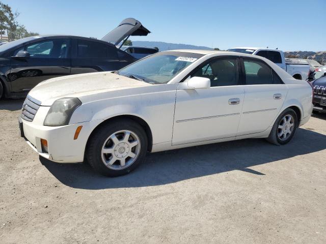 CADILLAC CTS 2004 white  gas 1G6DM577040173936 photo #1