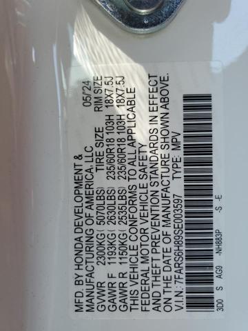 2025 HONDA CR-V SPORT 7FARS6H89SE003597