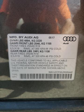 2018 AUDI Q3 PREMIUM #3291373183