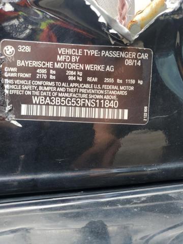 2015 BMW 328 XI SUL WBA3B5G53FNS11840