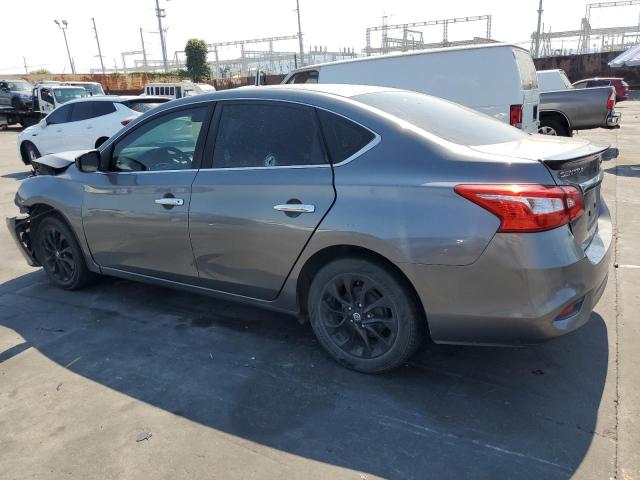 NISSAN SENTRA S 2018 gray  gas 3N1AB7AP9JY287254 photo #3