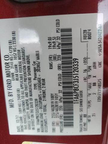 2018 FORD MUSTANG GT 1FA6P8CF3J5120339