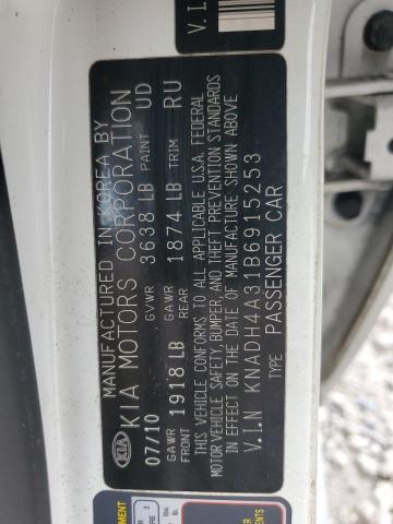 2011 KIA RIO BASE - KNADH4A31B6915253