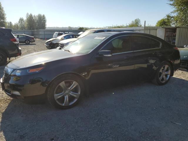 ACURA TL 2012 black  gas 19UUA9F5XCA001470 photo #1