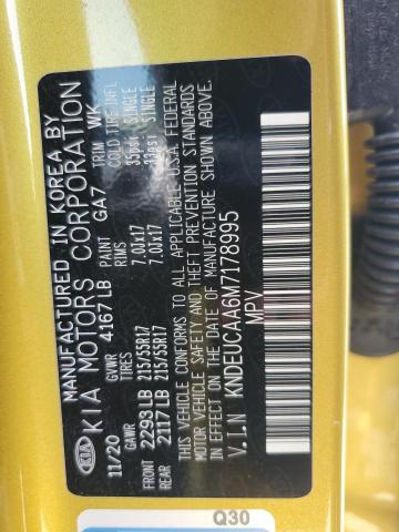 2021 KIA SELTOS S KNDEUCAA6M7178995