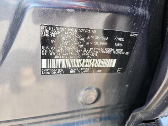 2017 TOYOTA RAV4 HV SE JTMJJREV1HD151668