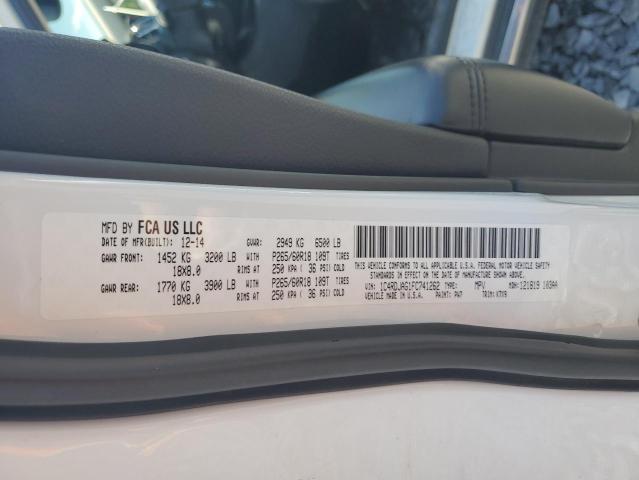 2015 DODGE DURANGO SX 1C4RDJAG1FC741262