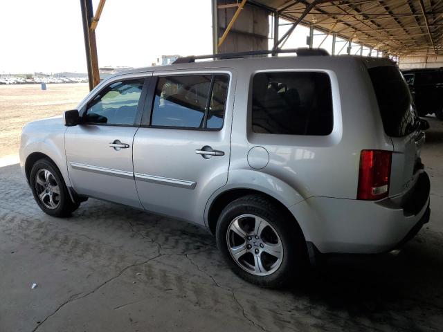 HONDA PILOT EX 2013 silver  gas 5FNYF3H49DB032723 photo #3