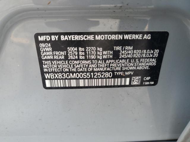 2025 BMW X2 M35I WBX83GM00S5125280