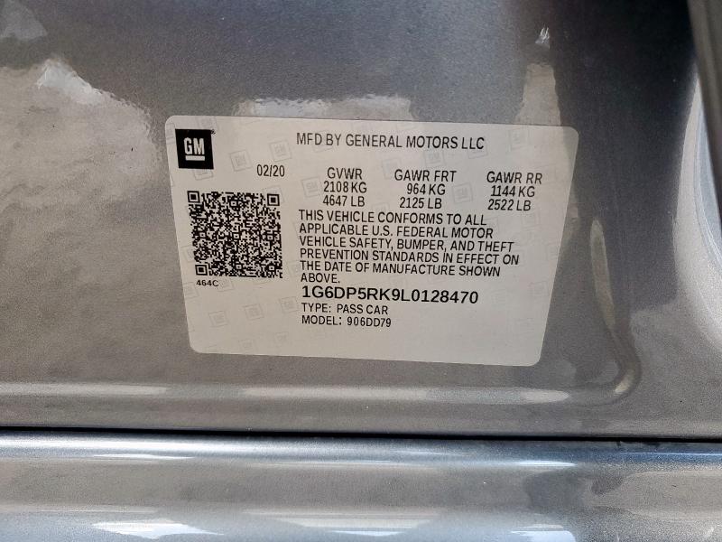 2020 CADILLAC CT5 SPORT 1G6DP5RK9L0128470