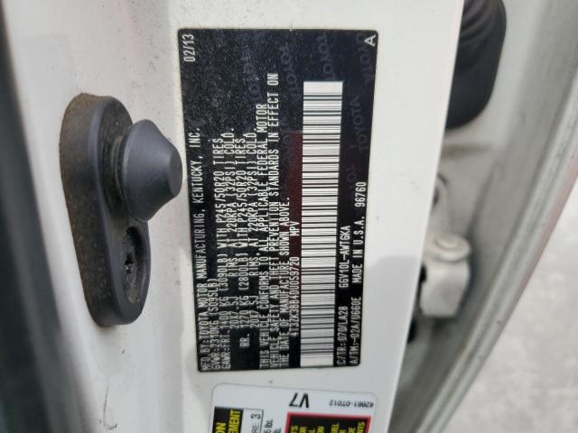 2013 TOYOTA VENZA LE - 4T3ZK3BB4DU059720