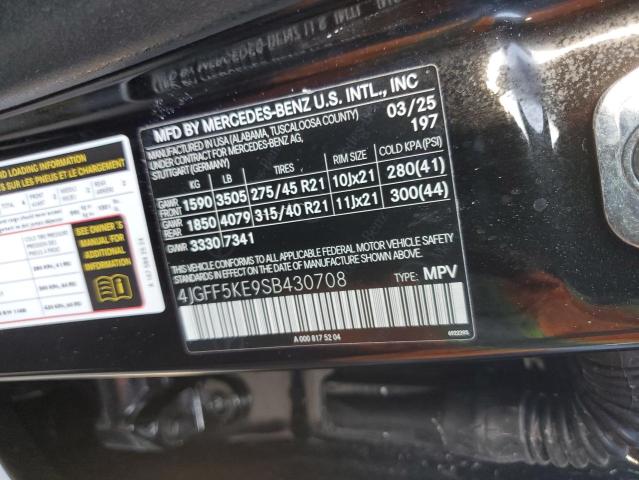 2025 MERCEDES-BENZ GLS 450 4M - 4JGFF5KE9SB430708