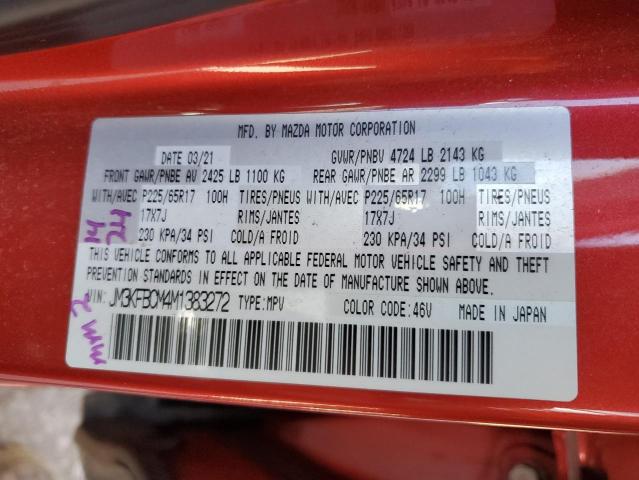 2021 MAZDA CX-5 TOURI - JM3KFBCM4M1383272