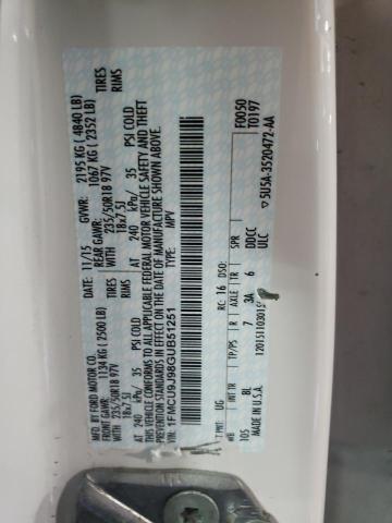 2016 FORD ESCAPE TIT 1FMCU9J98GUB51251