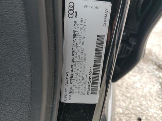 2017 AUDI A6 PREMIUM WAUF8AFCXHN050457