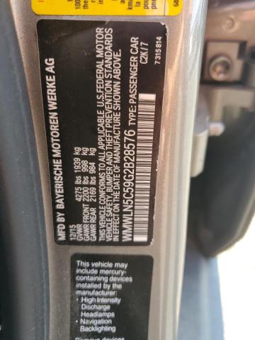 2016 MINI COOPER CLU WMWLN5C59G2B28576