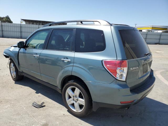 SUBARU FORESTER 2 2009 turquoise  gas JF2SH636X9G743629 photo #3